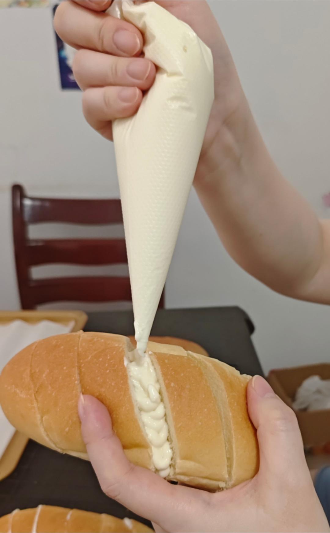 纯奶手撕吐司的做法 步骤1