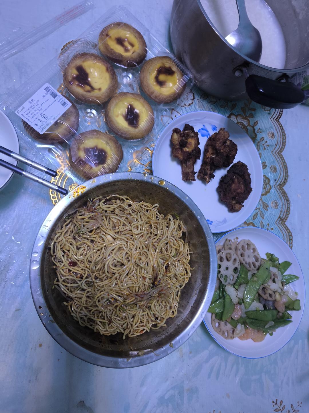 荷兰豆炒山药