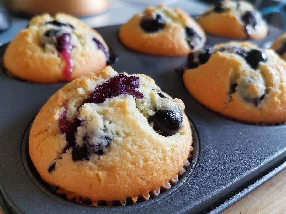 蓝莓玛芬蛋糕 Blueberry Muffin