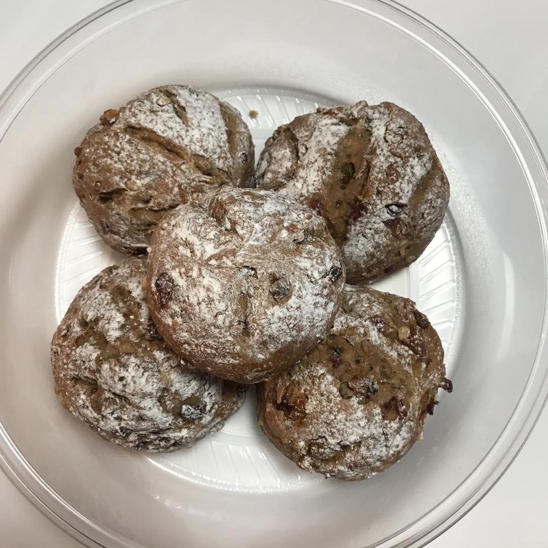 无油低糖全麦软欧