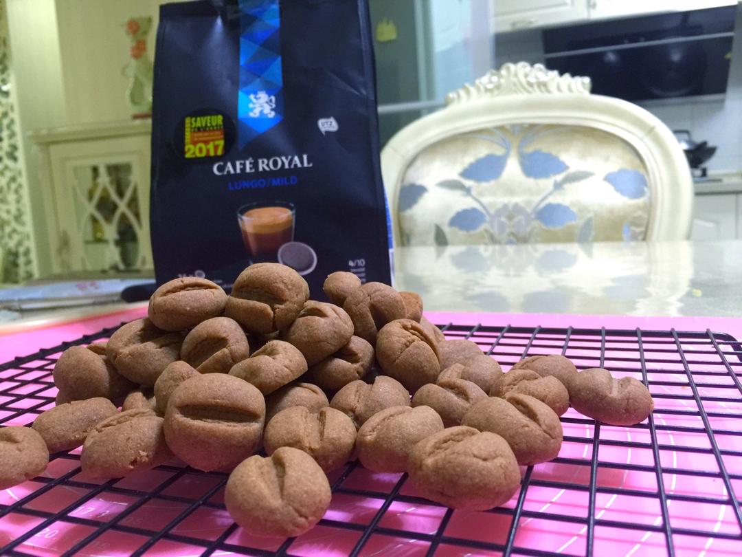 咖啡豆豆饼干