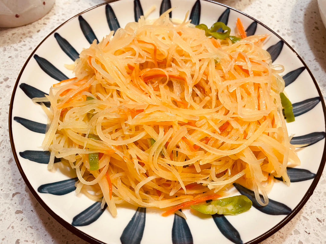 最喜欢的炒土豆丝