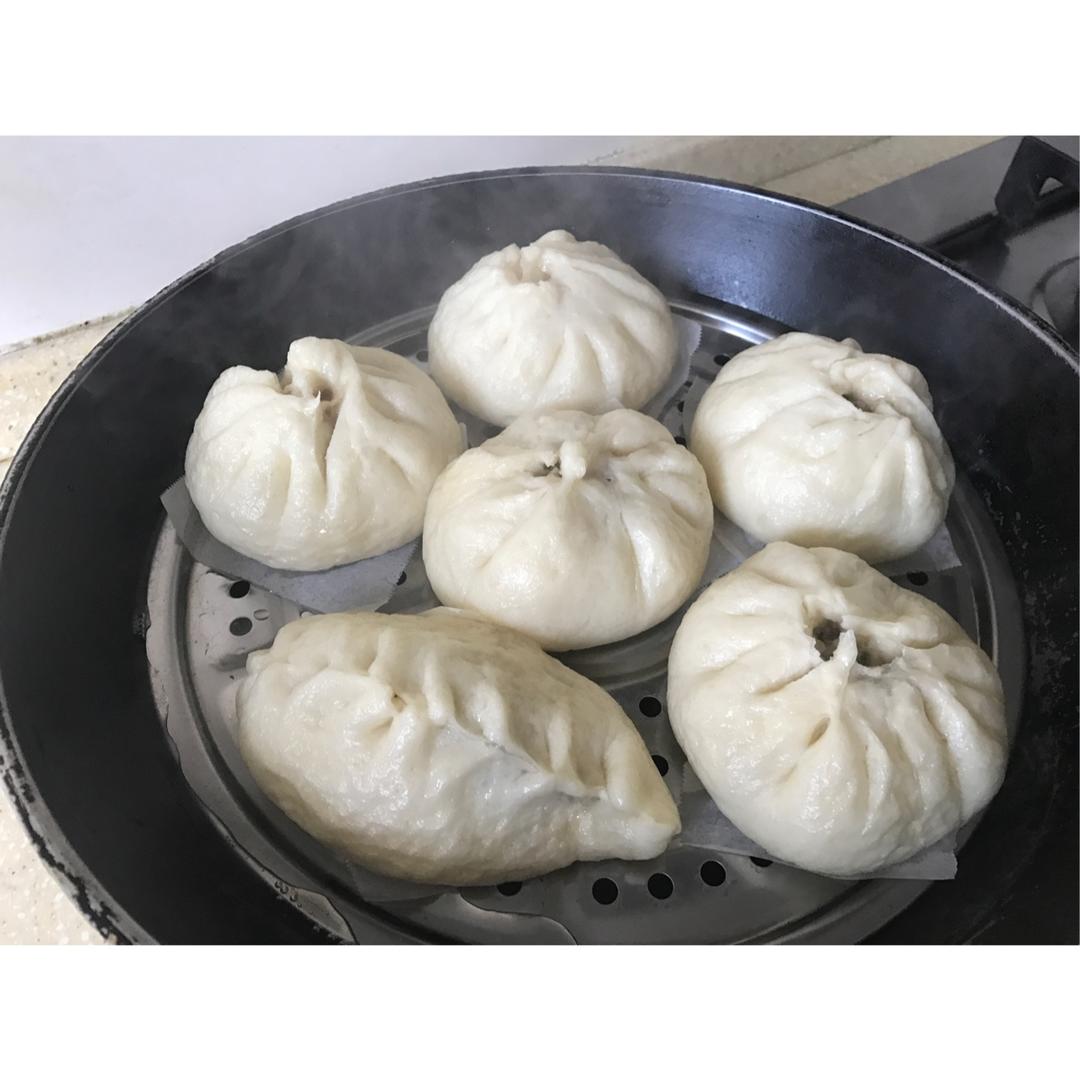 家庭手工肉馅大包子