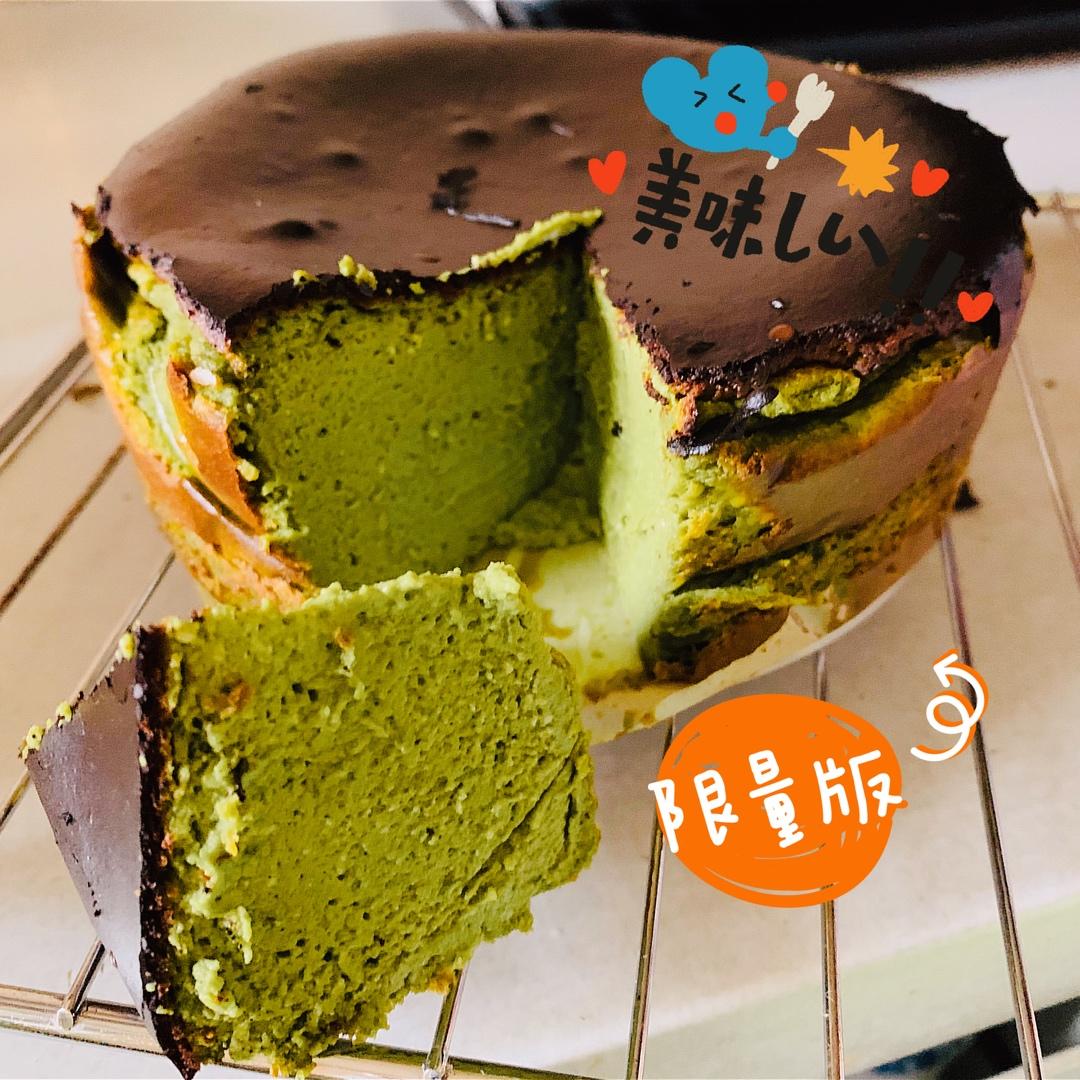 流心抹茶巴斯克芝士蛋糕