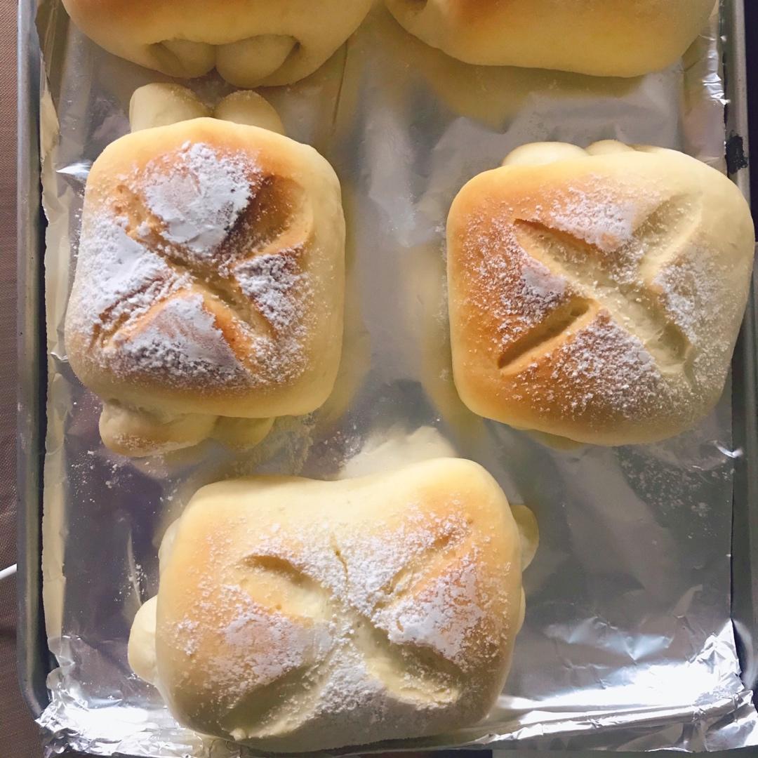日式牛奶面包卷，松软到不行的一款