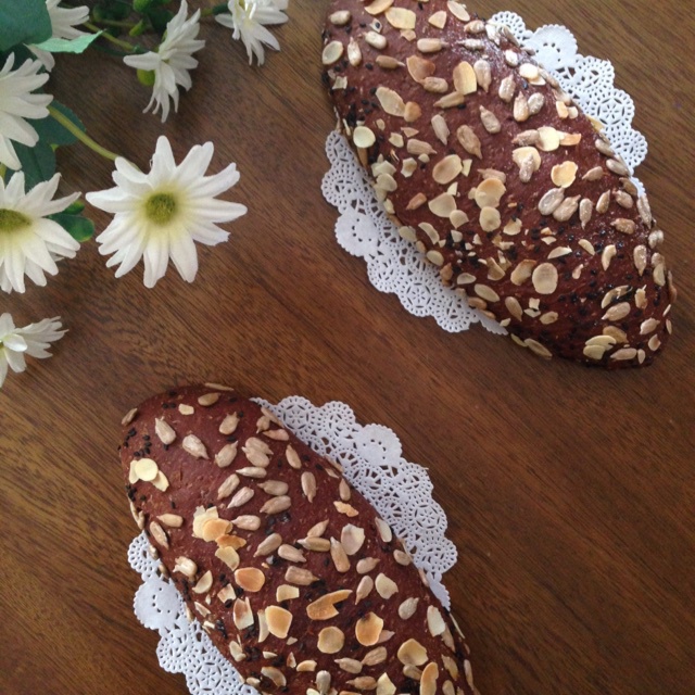 巧克力高纤面包