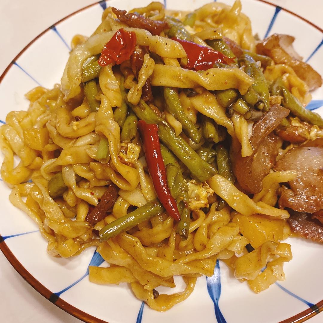 豆角焖面