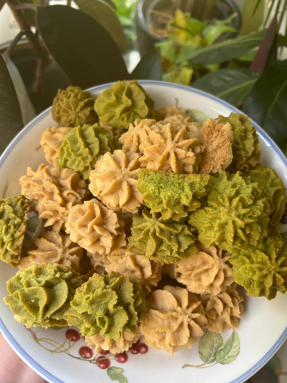 简单只要四种材料的珍妮曲奇（超详细步骤）🤩