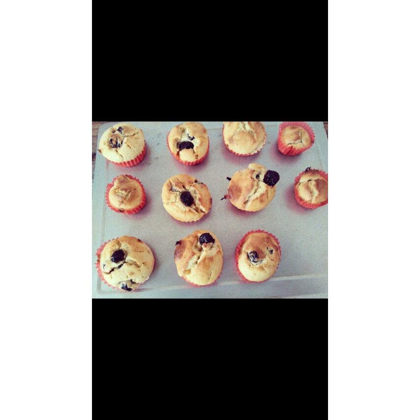 蓝莓玛芬蛋糕 Blueberry Muffin