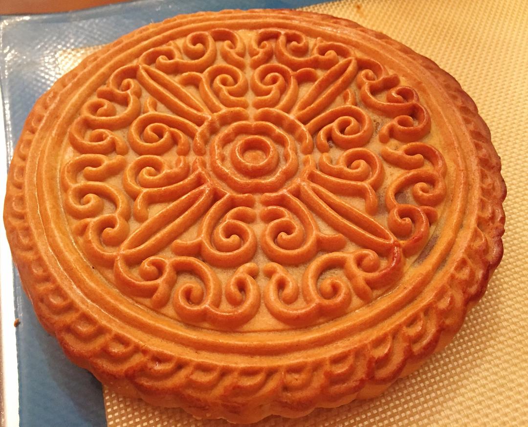 花好月圆广式莲蓉蛋黄月饼（250克大月饼）