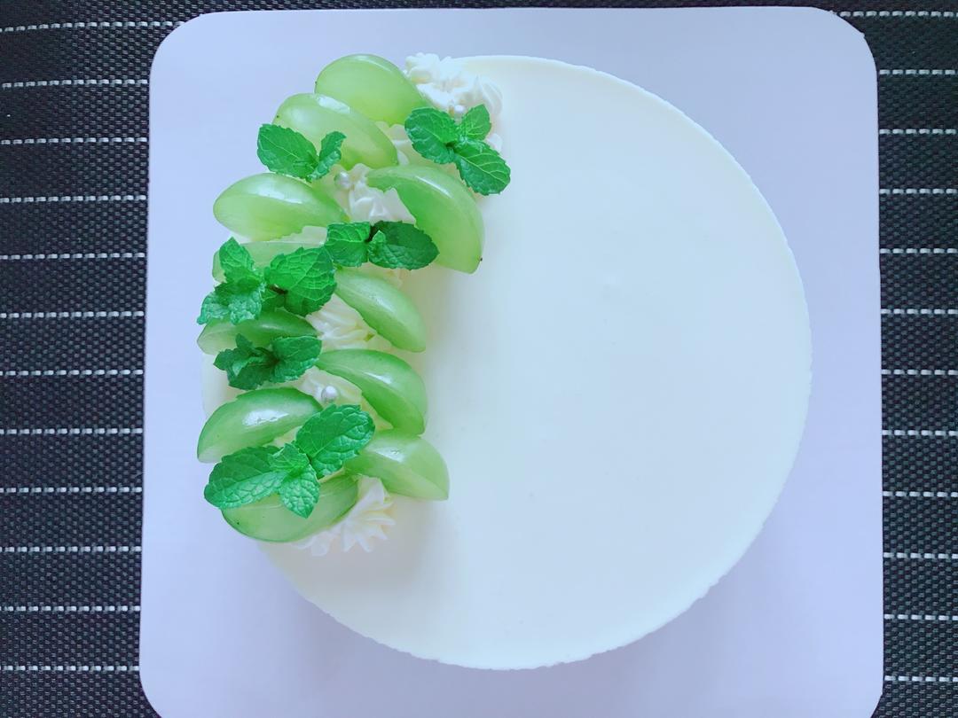 搬运【青提酸奶慕斯蛋糕】—cooking tree