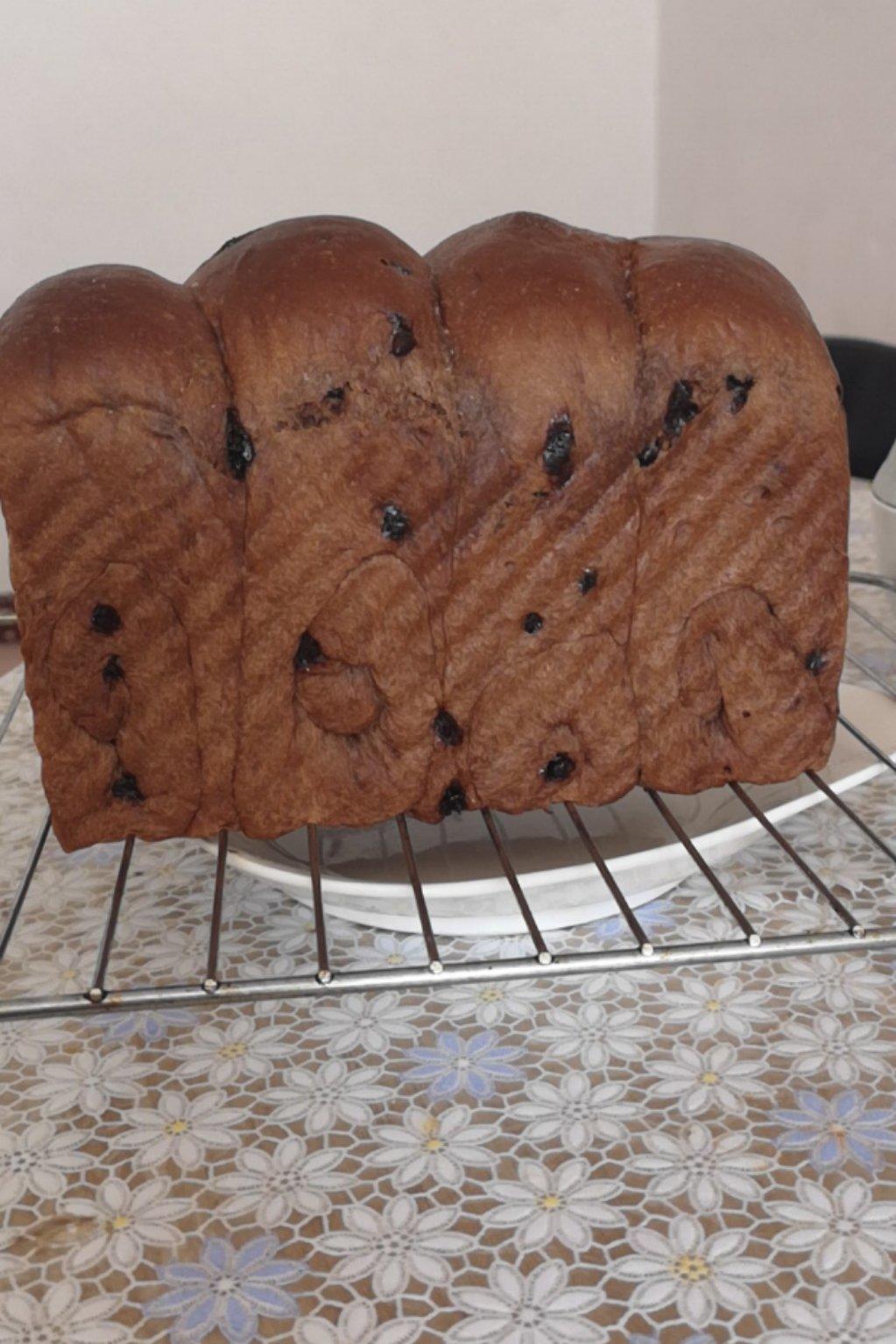 奶油巧克力吐司