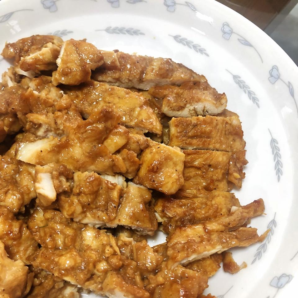 嫩煎黑椒鸡胸肉【我是马小坏】