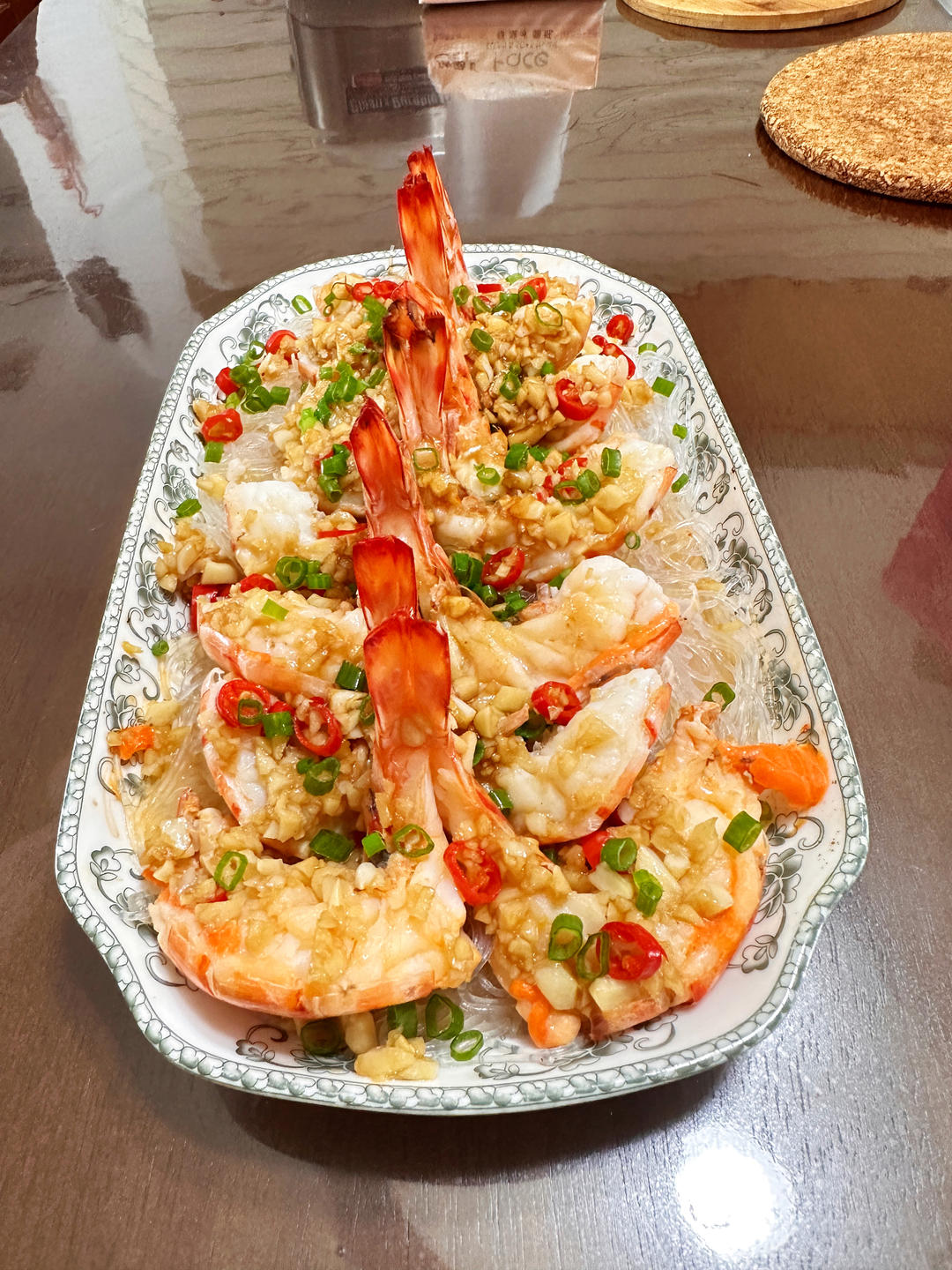 蒜蓉粉丝开背虾