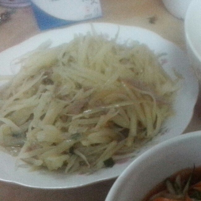 土豆炒肉丝