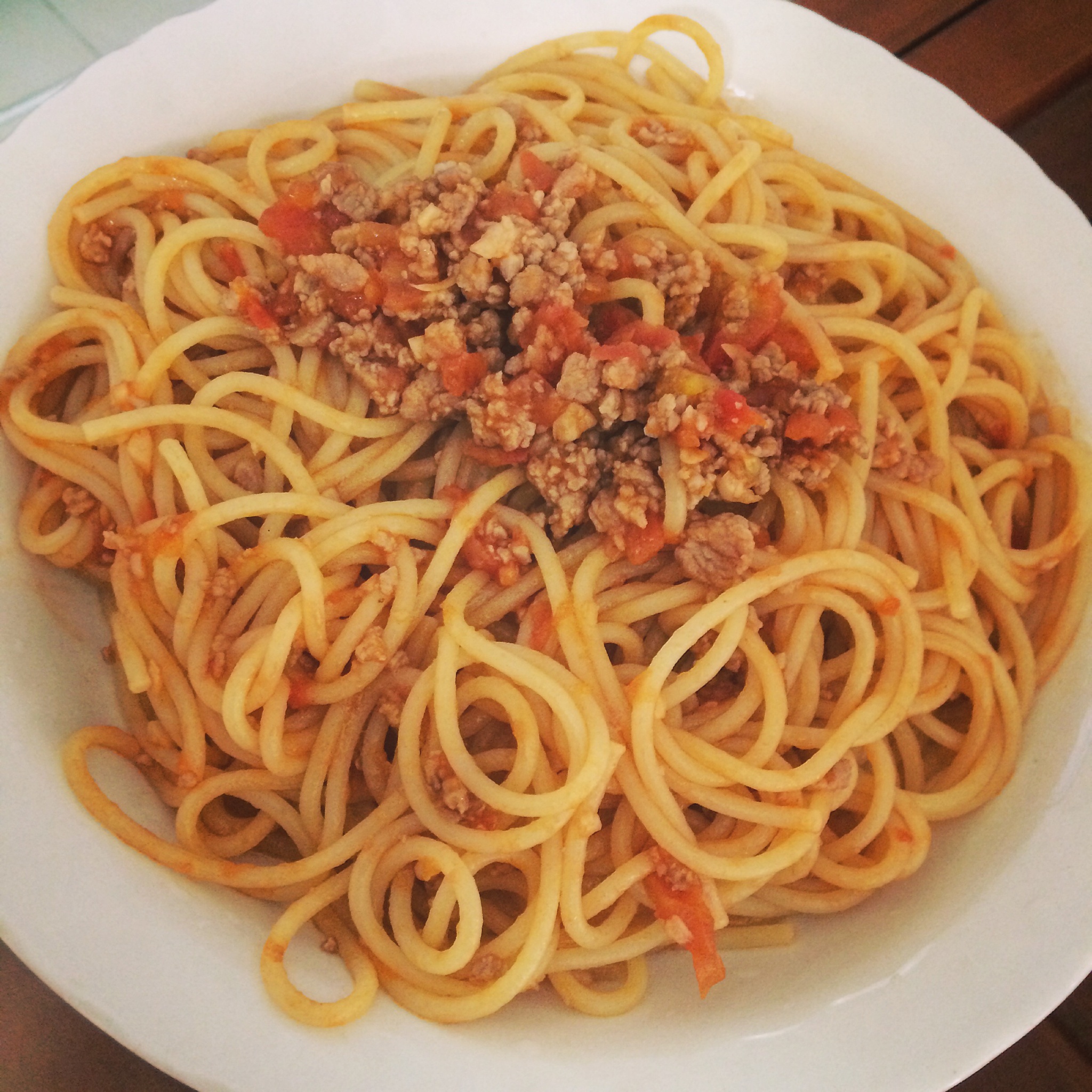 番茄肉酱意大利面