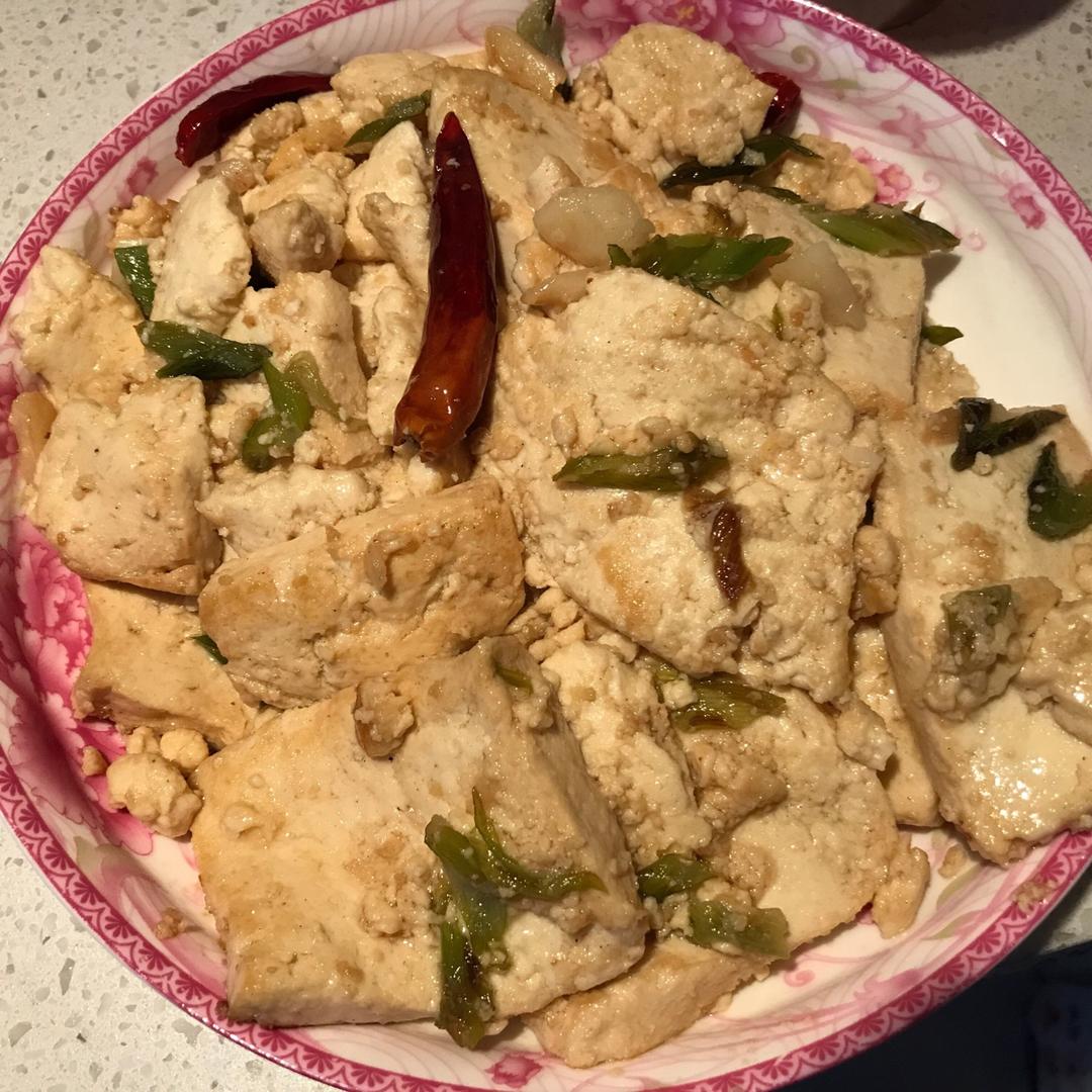 家常煎豆腐