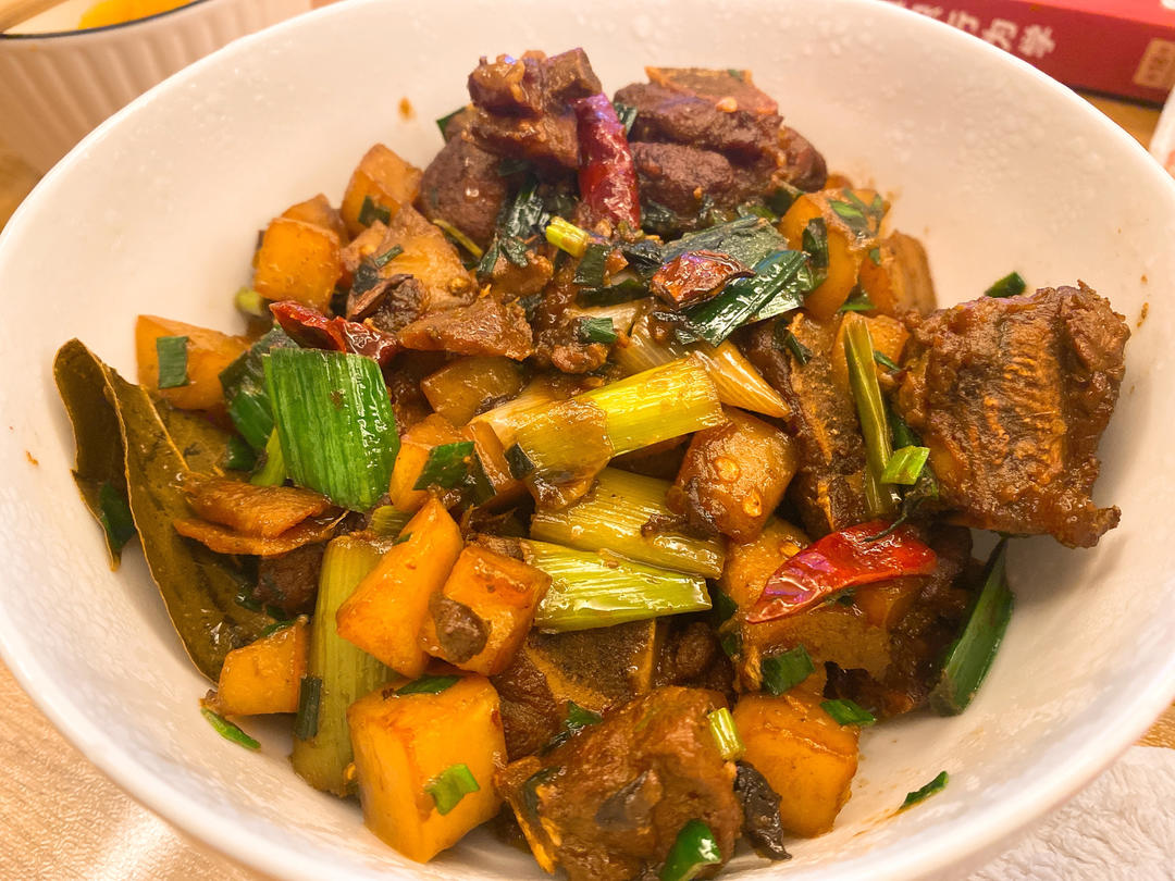 🔥巨好吃的红烧排骨炖土豆❗️懒人版轻松做拿手菜