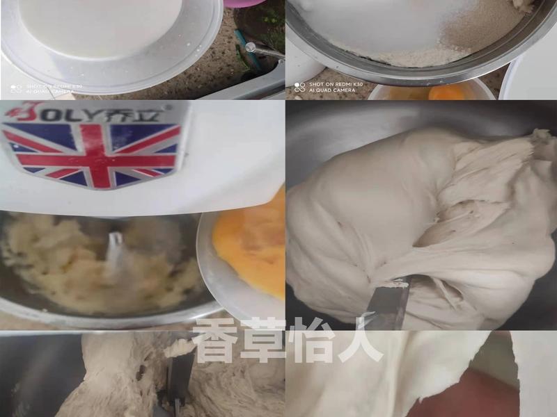 纯奶手撕吐司的做法 步骤1