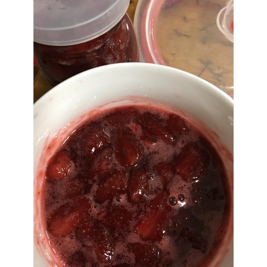 自制草莓果酱