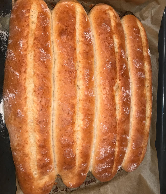 自制酥脆法棍