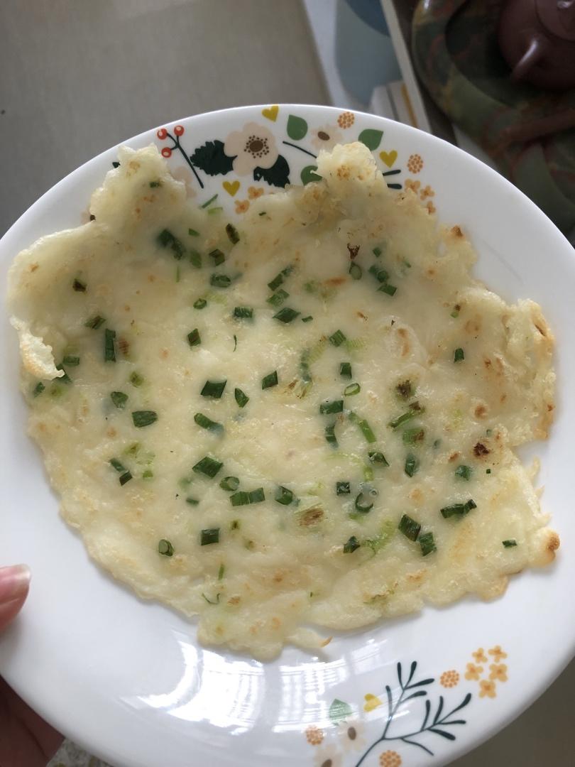 五分钟早餐：小葱鸡蛋饼