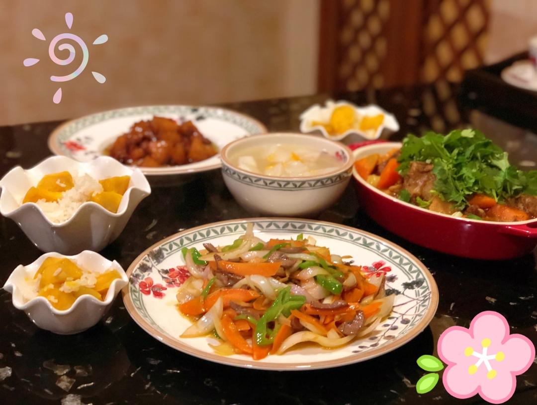 唯美食与爱恋做的晚餐2018年11月29日