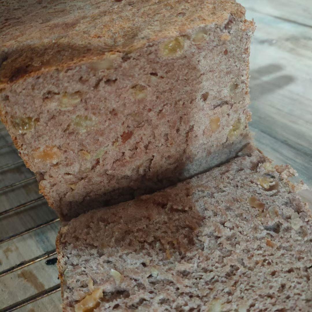 零失败、免揉面、好吃的核桃仁葡萄干欧包