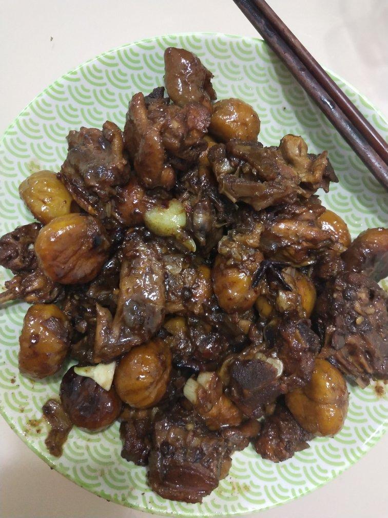 【栗子烧鸡】鸡肉都给你吃，栗子归我~