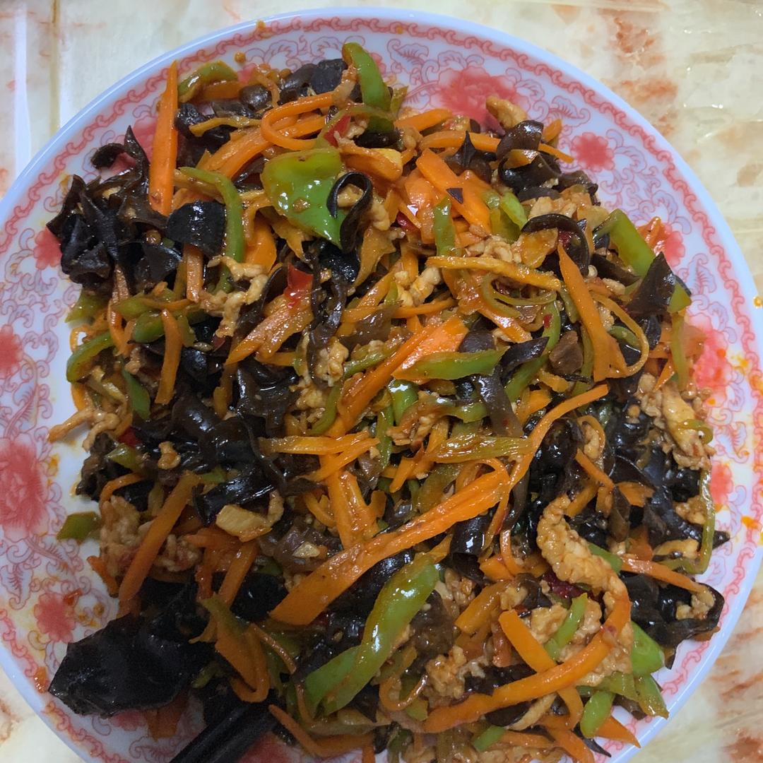 【原创】超下饭的家常川菜-鱼香肉丝（北方口味改良版）