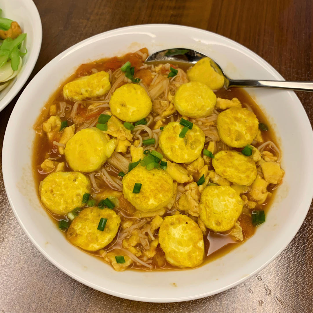 金针菇烧日本豆腐