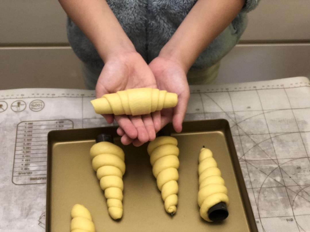 小美版 奶油螺旋面包卷