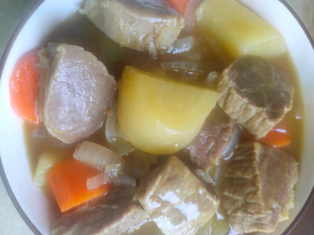堂妈教你做咖喱牛肉饭