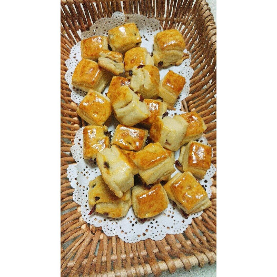 蔓越莓优格小面包块