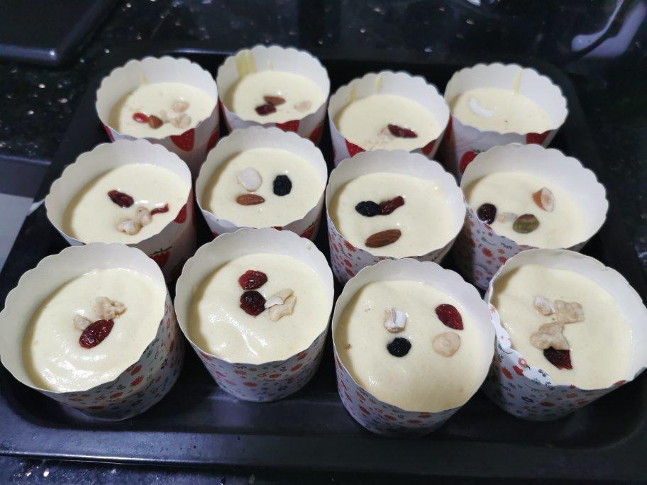 纸杯蛋糕 8寸戚风蛋糕的量