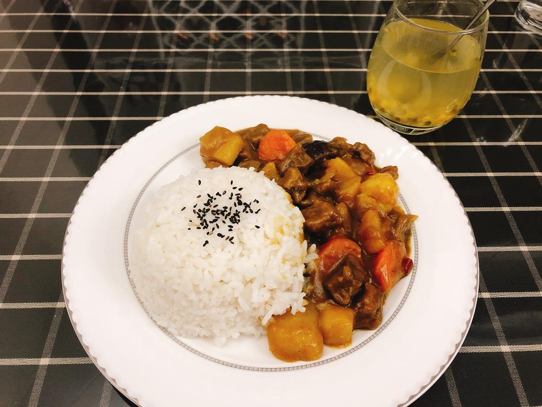 堂妈教你做咖喱牛肉饭