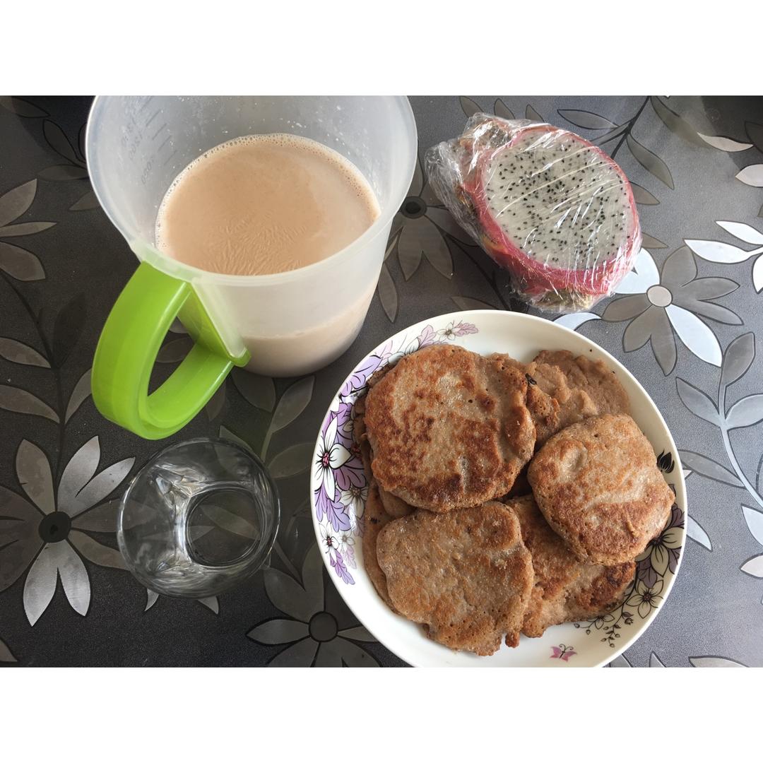 豆浆渣饼