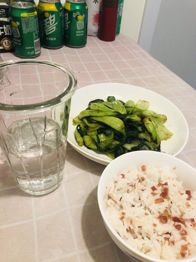 炒青菜，脆而不生，熟而不老