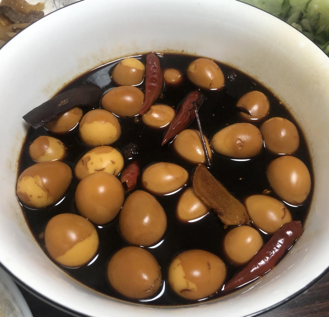 卤香鹌鹑蛋（经验之作）