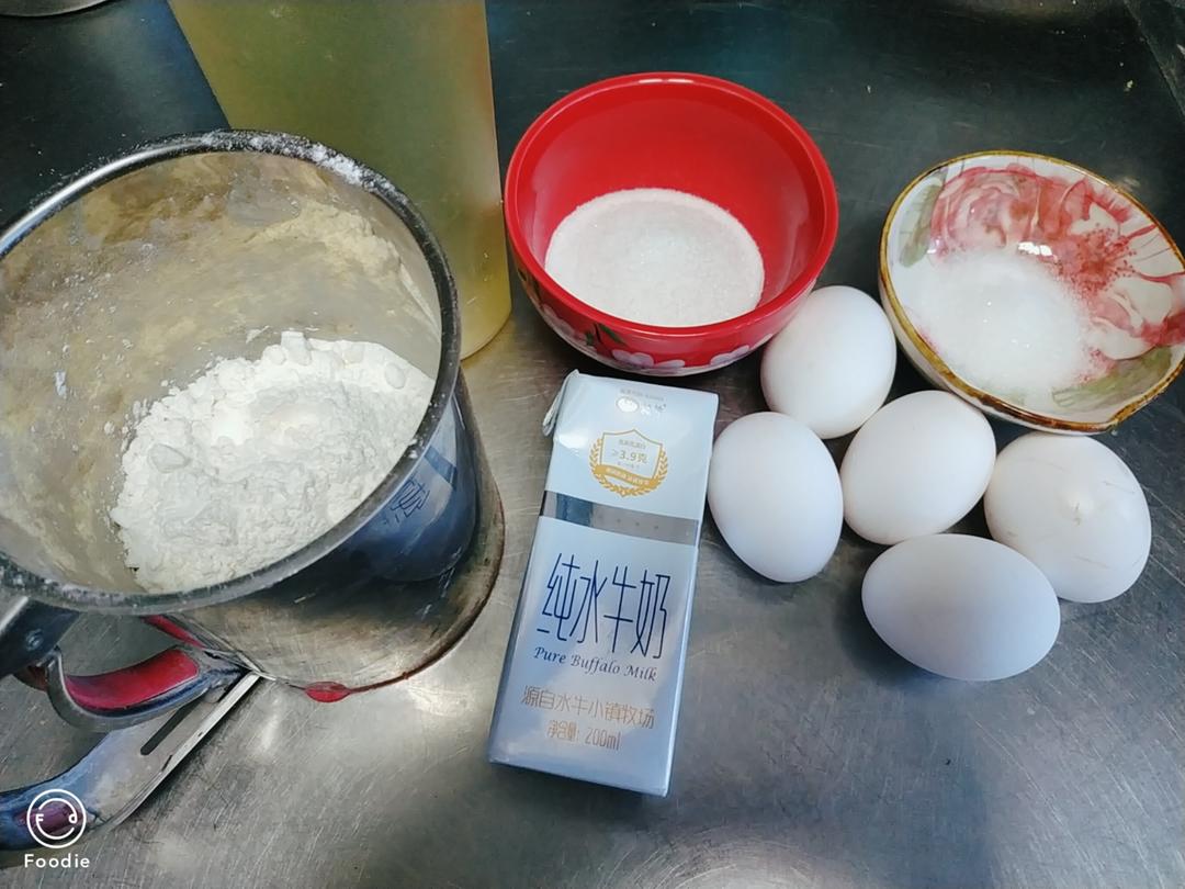 纯奶手撕吐司的做法 步骤1