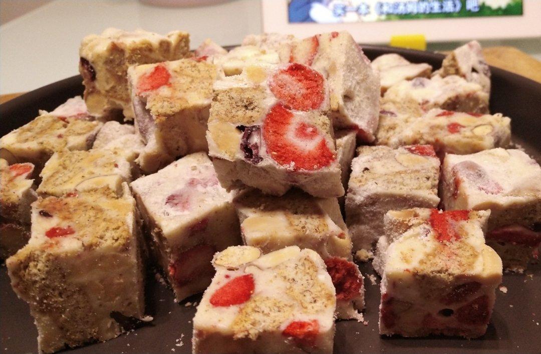 雪花酥  不甜版