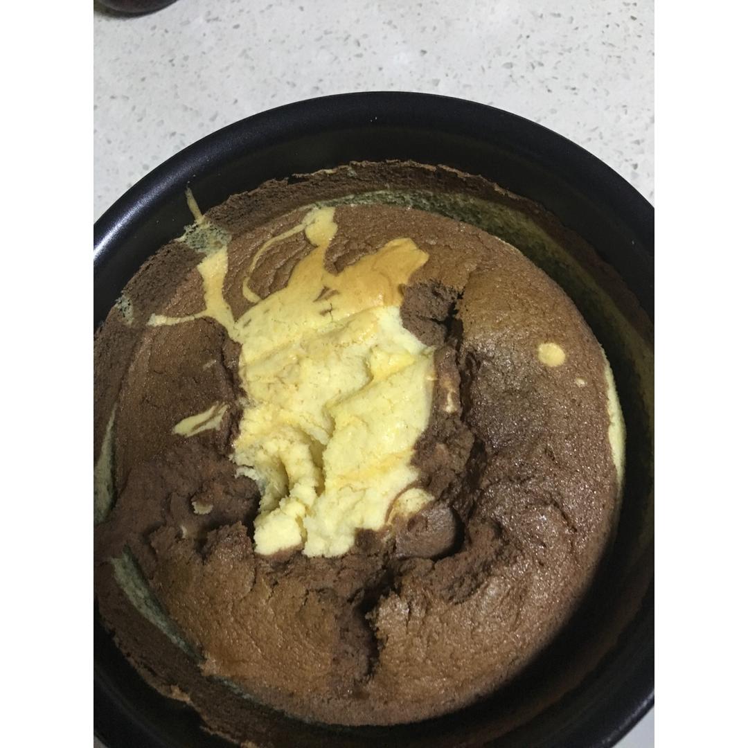 迷彩戚风蛋糕（六寸）