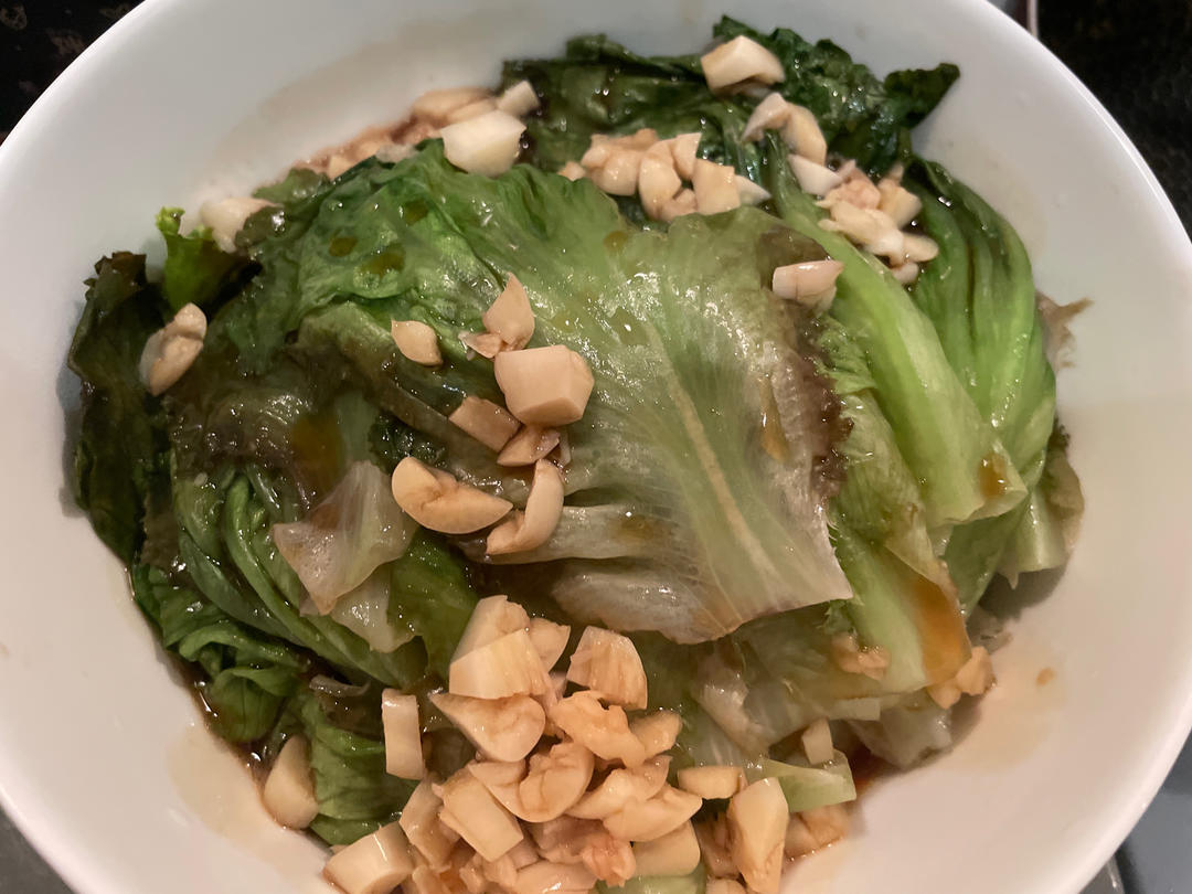 厨师长教你：“蚝油生菜”的家常做法，爽脆鲜嫩，简单易做