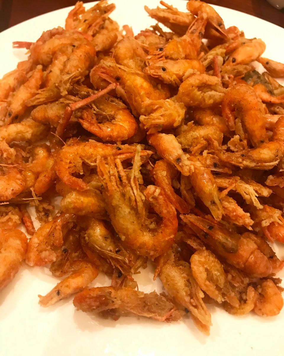 酥炸小河虾