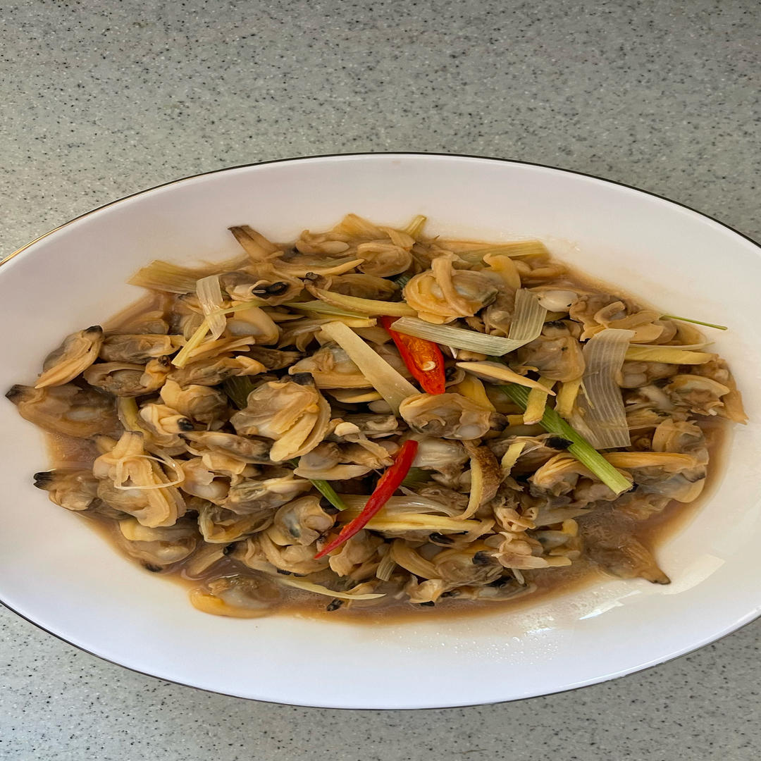 炒蚬子肉