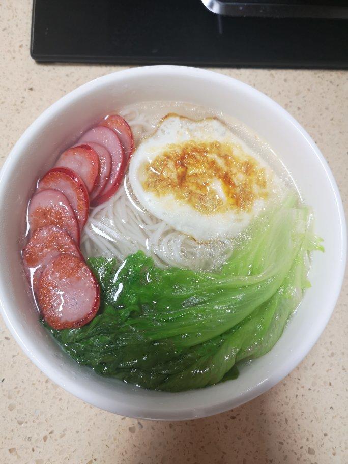 超香超浓白的鸡蛋面