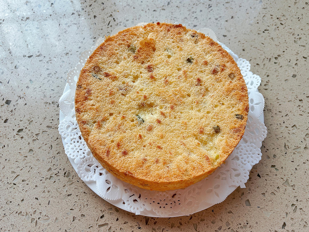 香葱肉松咸口戚风|松软可口，容易上瘾！