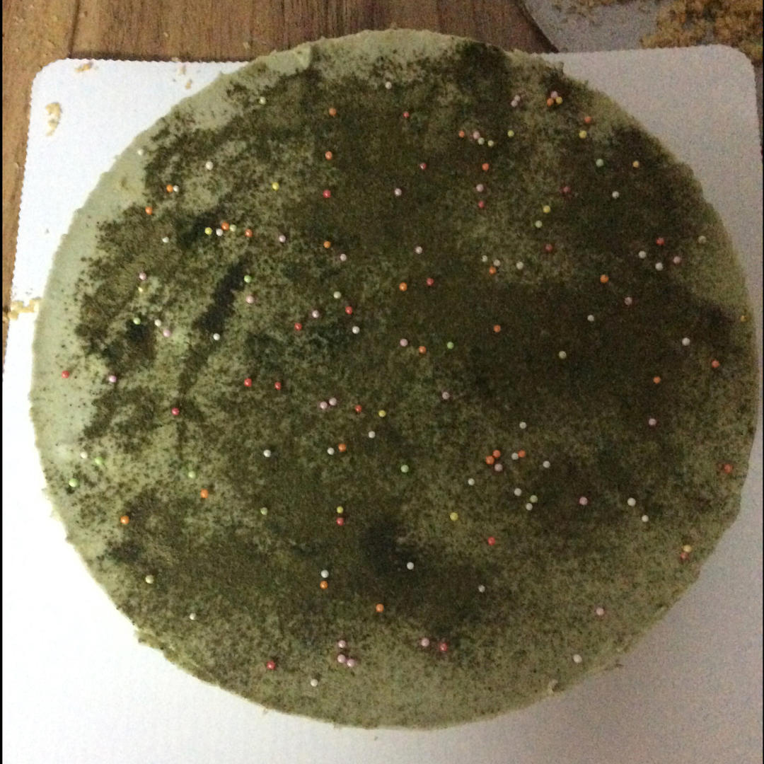 酸奶抹茶冻芝士蛋糕