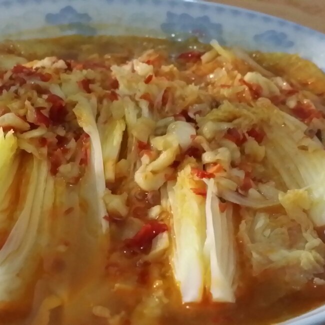 蒜蓉粉丝娃娃菜