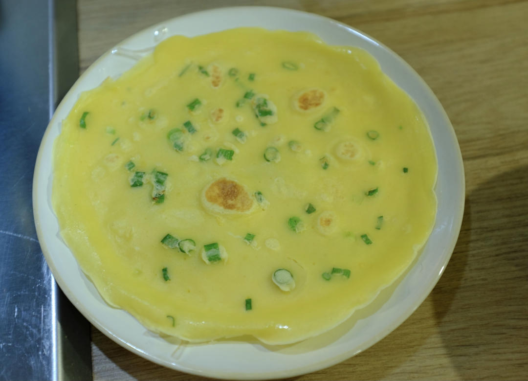 葱花鸡蛋饼